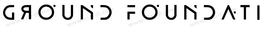 Ground foundation字体转换
